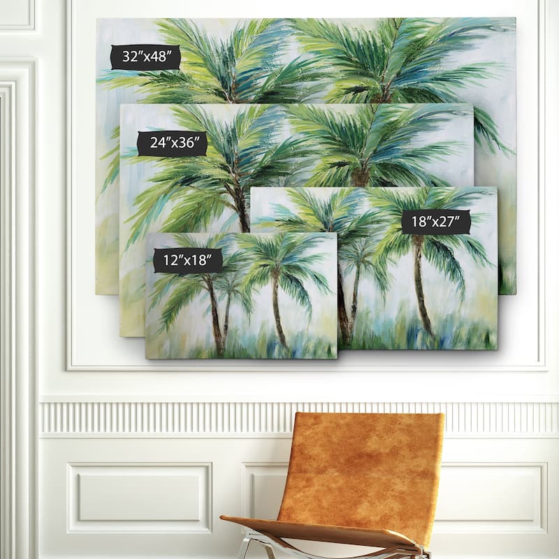Palm Sensation - Gallery Wrapped Canvas
