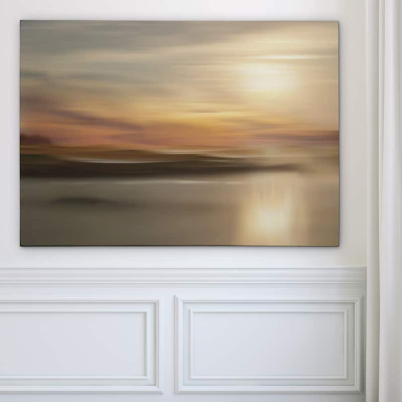 Mystic Lake - Gallery Wrapped Canvas - multi