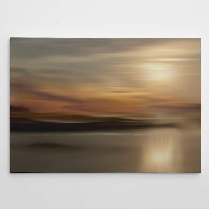 Mystic Lake - Gallery Wrapped Canvas - multi