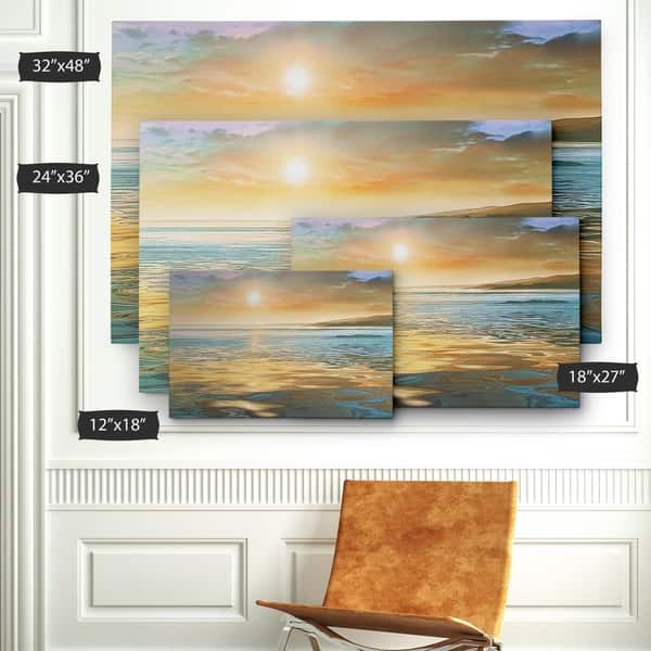 Evening Calm - Gallery Wrapped Canvas - Bed Bath & Beyond - 17990302