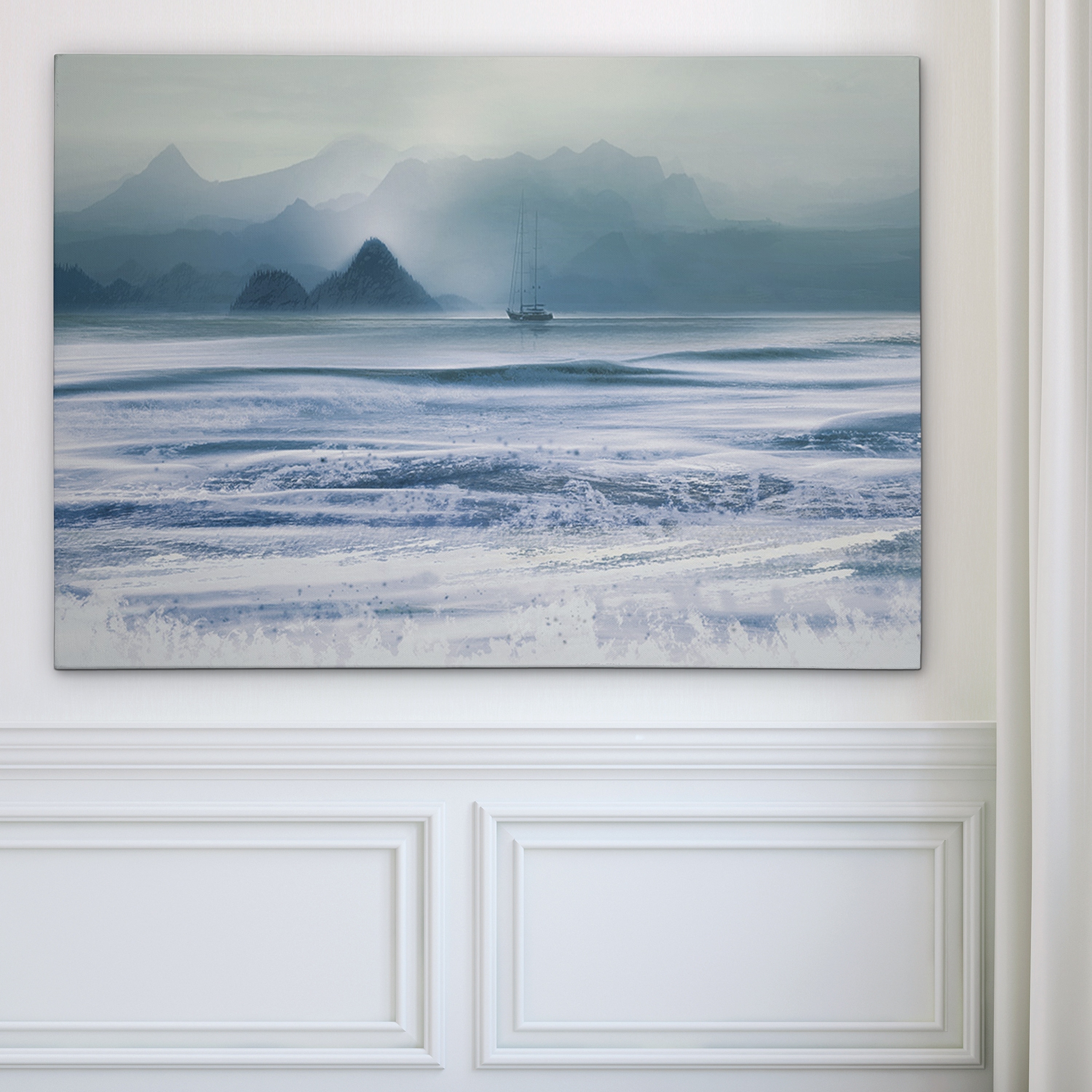 Distant Shores - Gallery Wrapped Canvas  Small