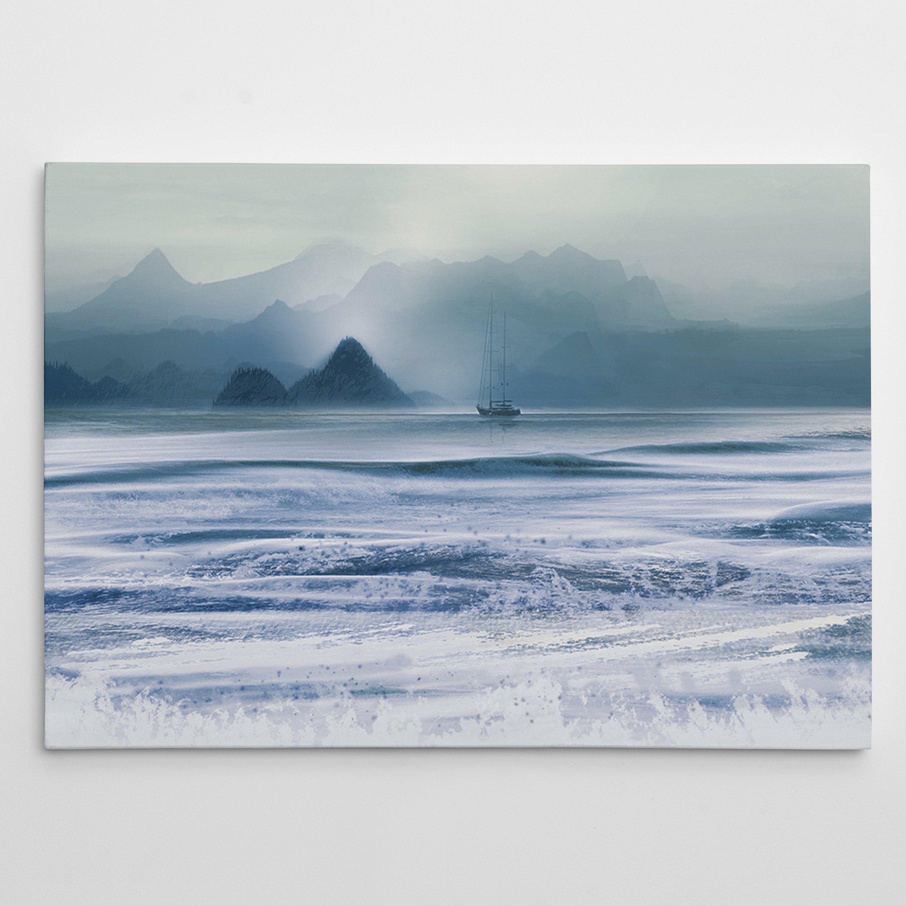 Distant Shores - Gallery Wrapped Canvas  Small