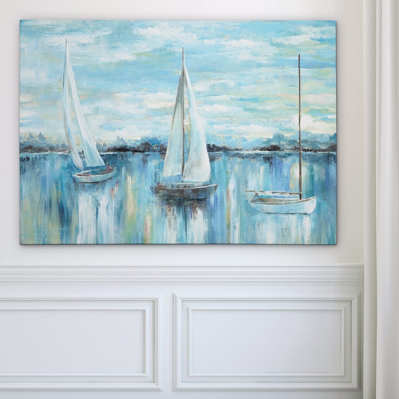 Evening on the Bay - Gallery Wrapped Canvas