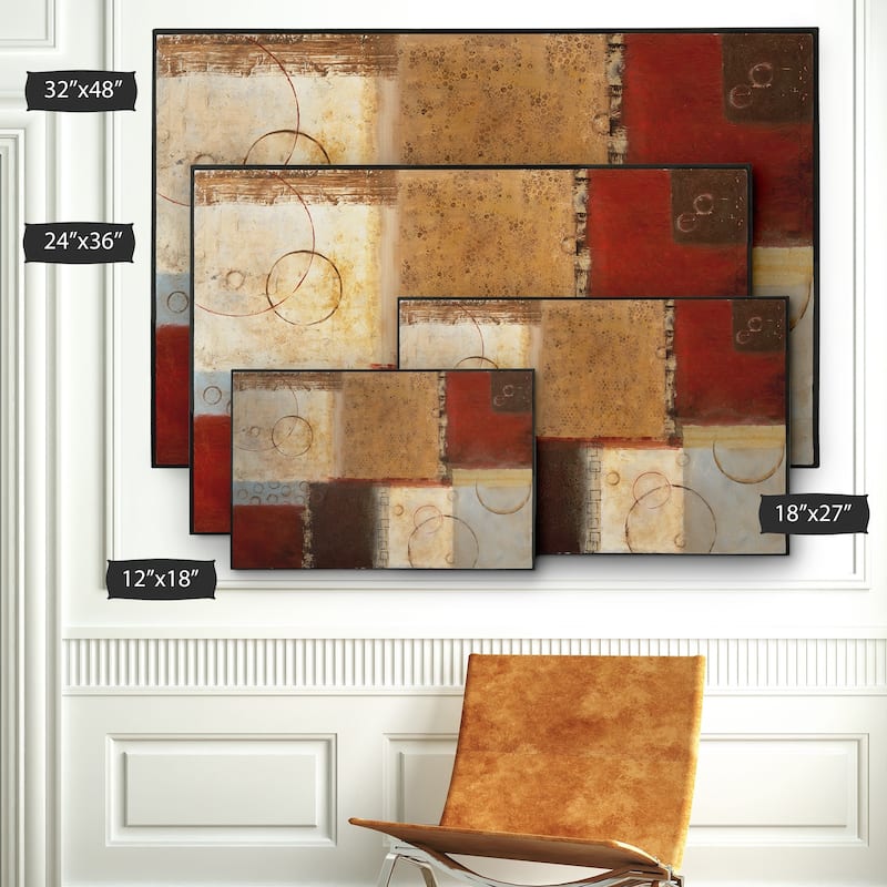 Seasons Go Round II - Gallery Wrapped Canvas