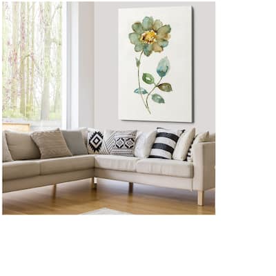 Simple Petals I - Gallery Wrapped Canvas