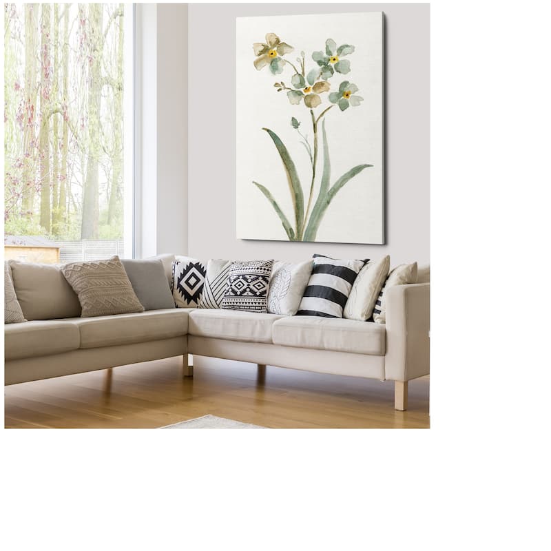 Neutral Botanical II - Gallery Wrapped Canvas