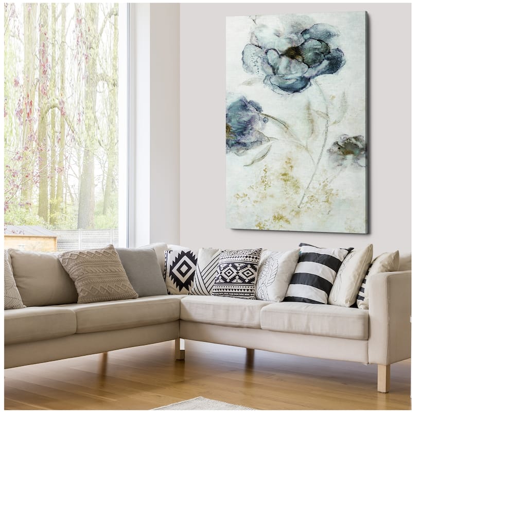 Morning Peony - Gallery Wrapped Canvas