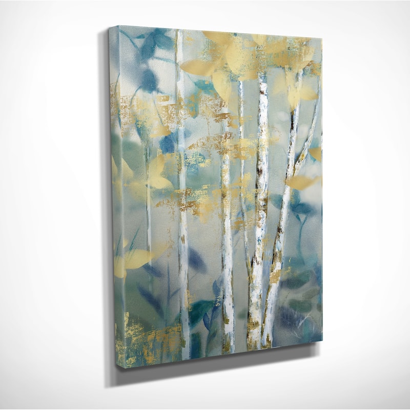 Gilded Forest Detail II - Gallery Wrapped Canvas