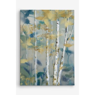 Gilded Forest Detail II - Gallery Wrapped Canvas