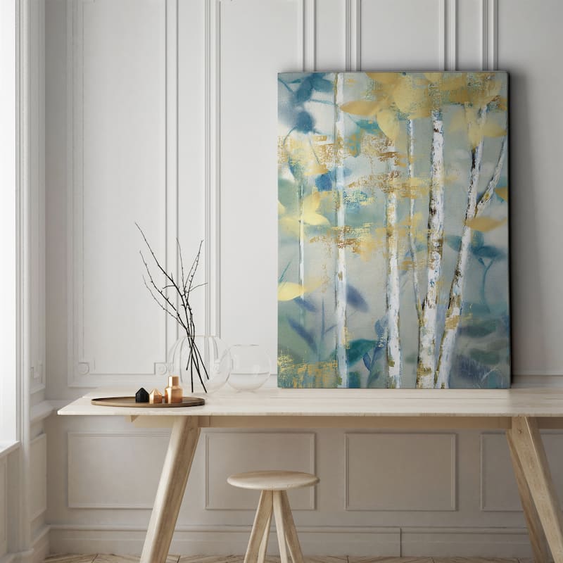 Gilded Forest Detail II - Gallery Wrapped Canvas