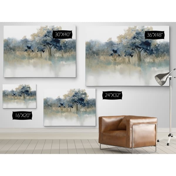 slide 2 of 5, Waters Edge II - Gallery Wrapped Canvas 16 x 20