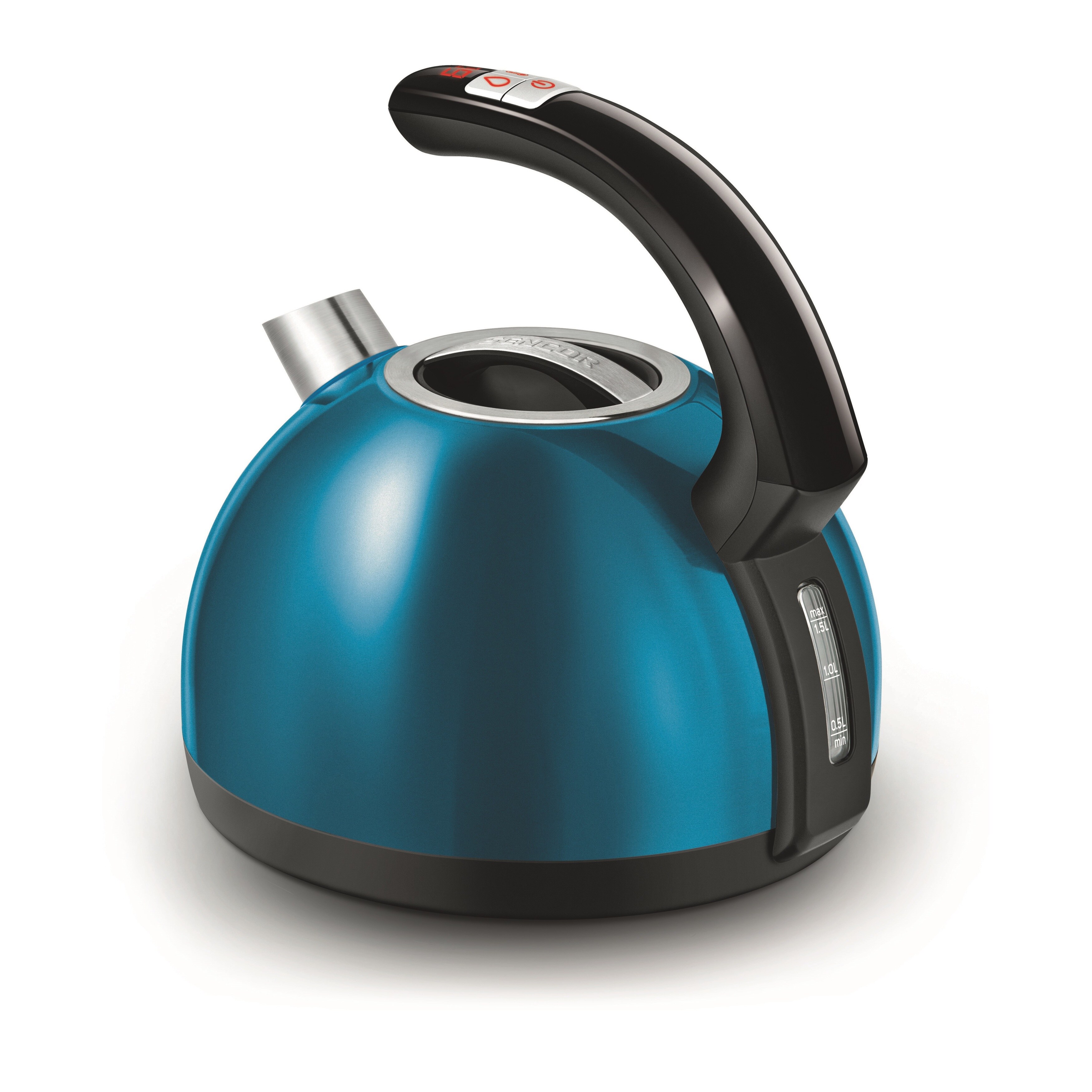 blue electric kettle