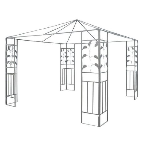 gazebo frame leaf outsunny steel outdoor canopy garden kits replacement ebay 10x10 plans tent roof panels side