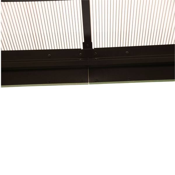 Shop Outsunny 12 X 10 Outdoor Steel Plastic Hardtop Canopy Gazebo