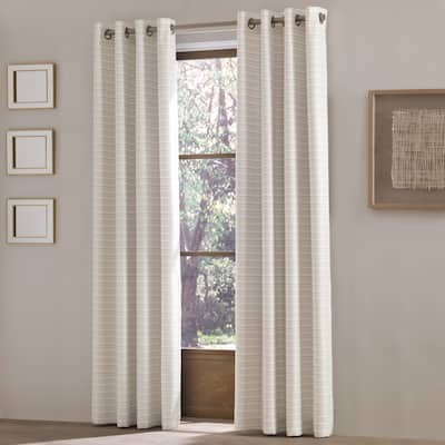 Five Queens Court Ellie Grommet Top Single Curtain Panel