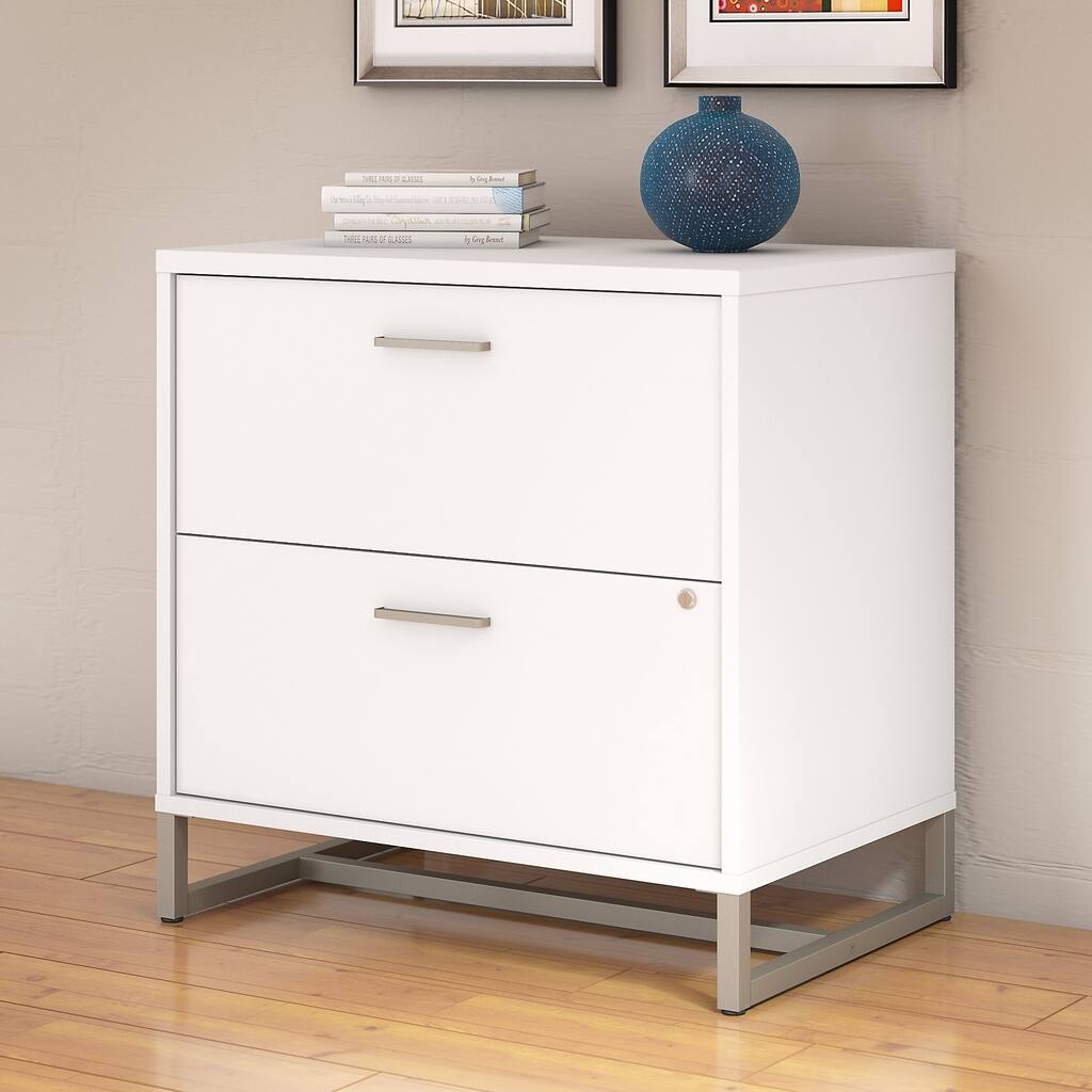 Method Lateral File Cabinet in White