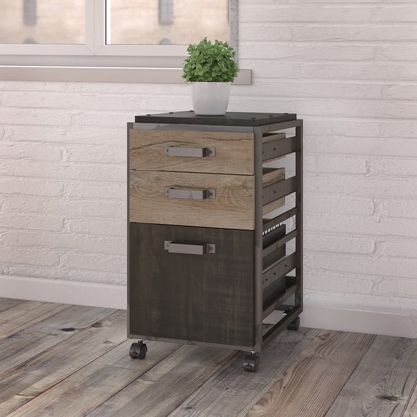 Shop Carbon Loft Plimpton 3 Drawer Mobile File Cabinet Free