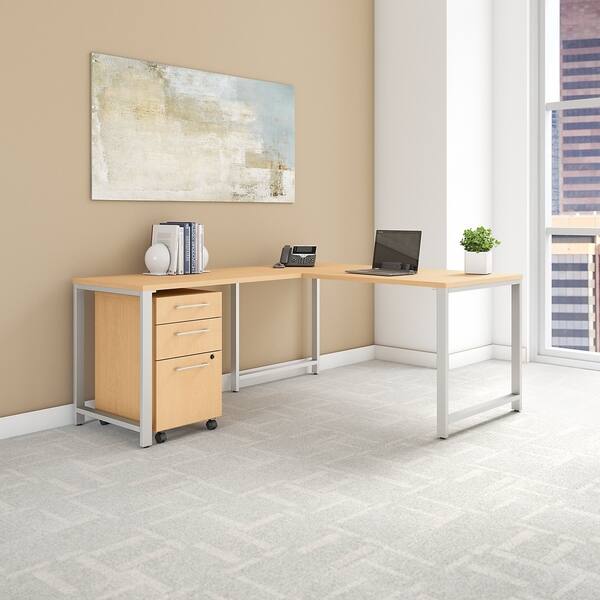 Shop 400 Series 60w X 30d L Shaped Desk With 42w Return And 3