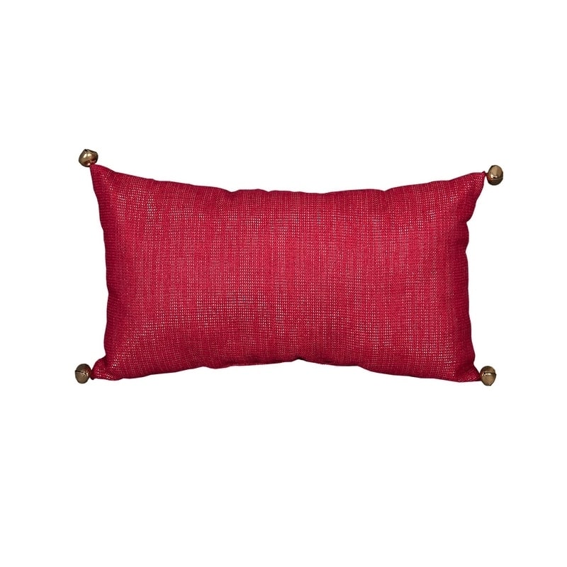 Merry Christmas Pillow, 8 by 14-Inch