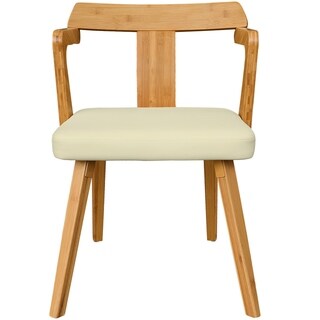Gallerie Decor Vista Wooden Dininig Chair (Ivory)