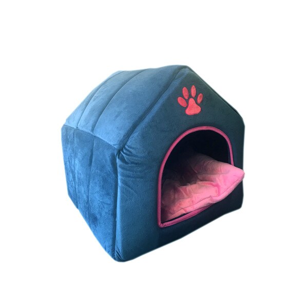 Purrrfect Life Plush Pet Bed House With Self Warming Heating Purrrfect Life Plush Pet Bed House With Self Warming Heating Pad