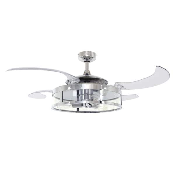 Shop Fanaway Classic Retractable 4 Blade 48 Inch 3 Light Ac