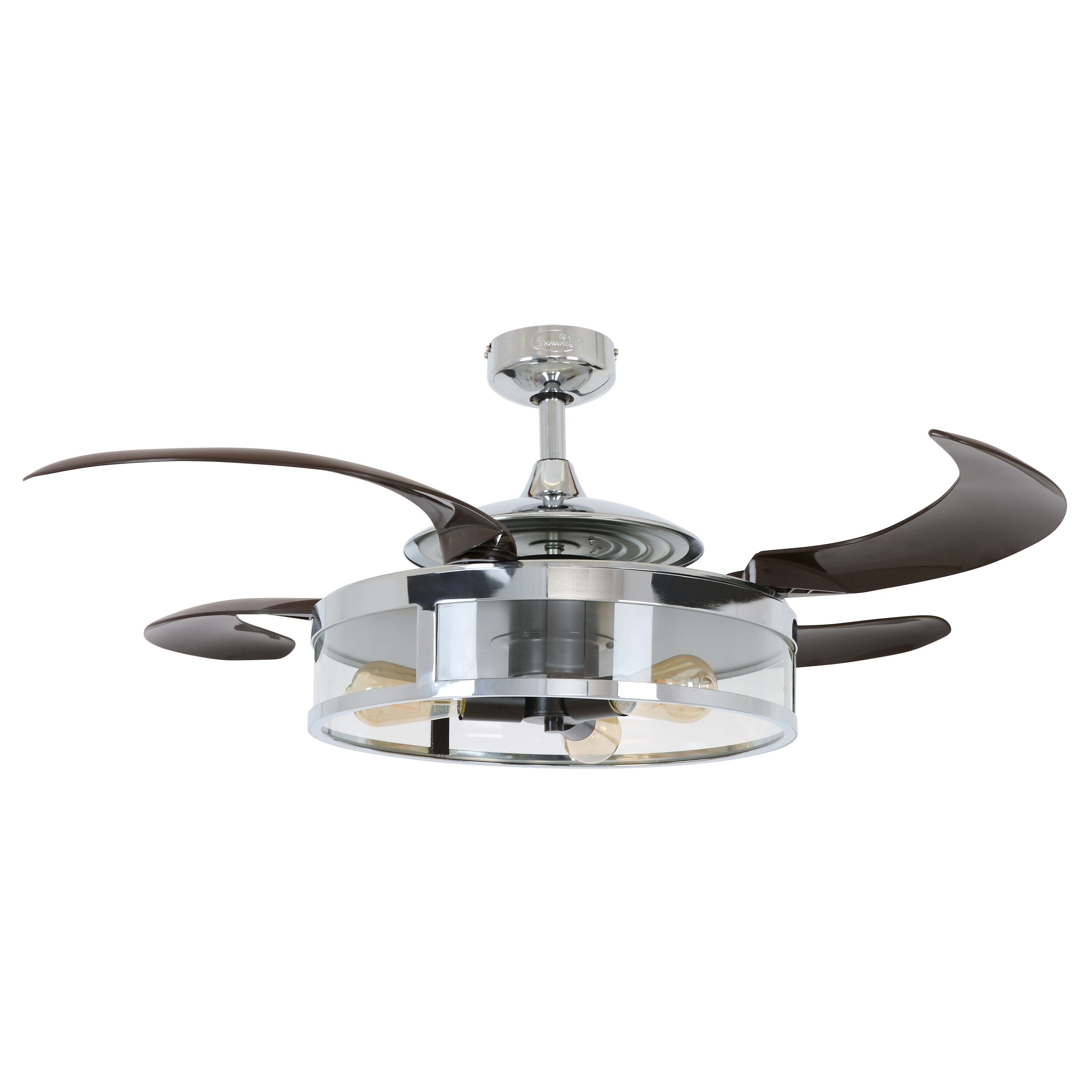 Shop Fanaway Classic Retractable 4 Blade 48 Inch 3 Light Ac