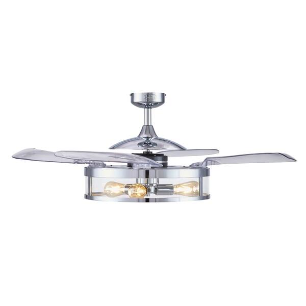 Shop Fanaway Classic Retractable 4 Blade 48 Inch 3 Light Ac