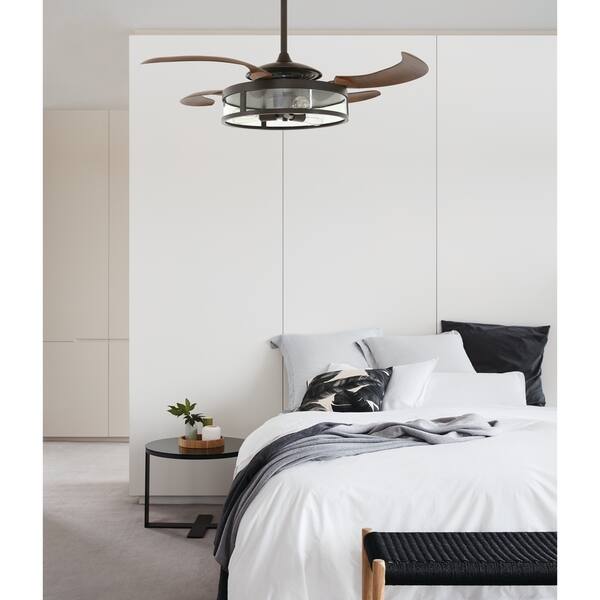 Shop Fanaway Classic Retractable 4 Blade 48 Inch 3 Light Ac