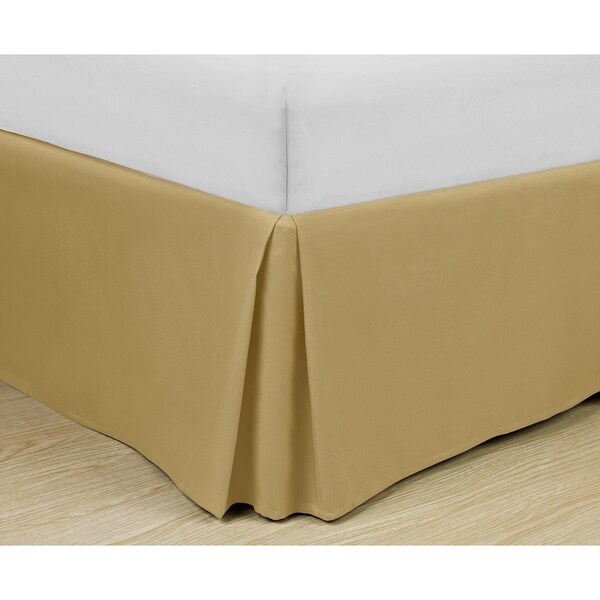 mid length pleated skirts dust ruffles