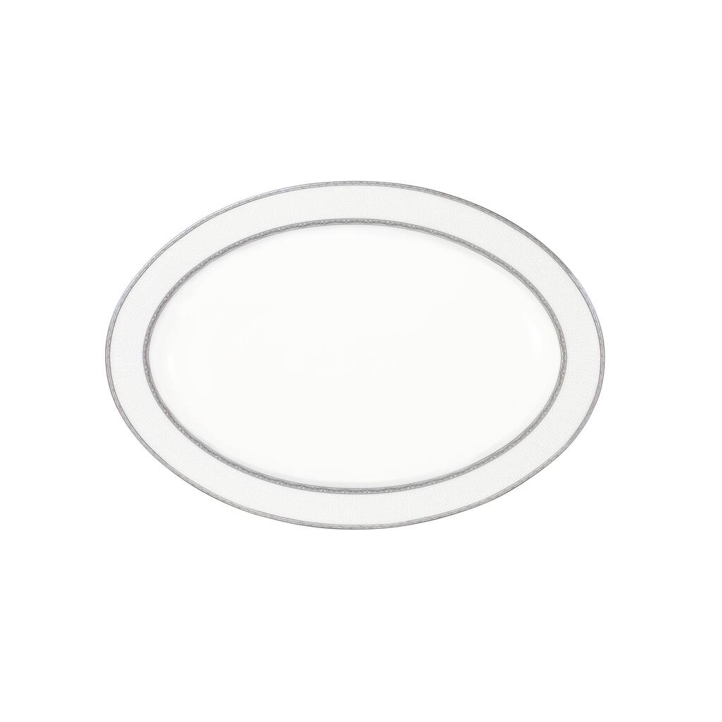 Serving Platter 14" Bone China Arianna