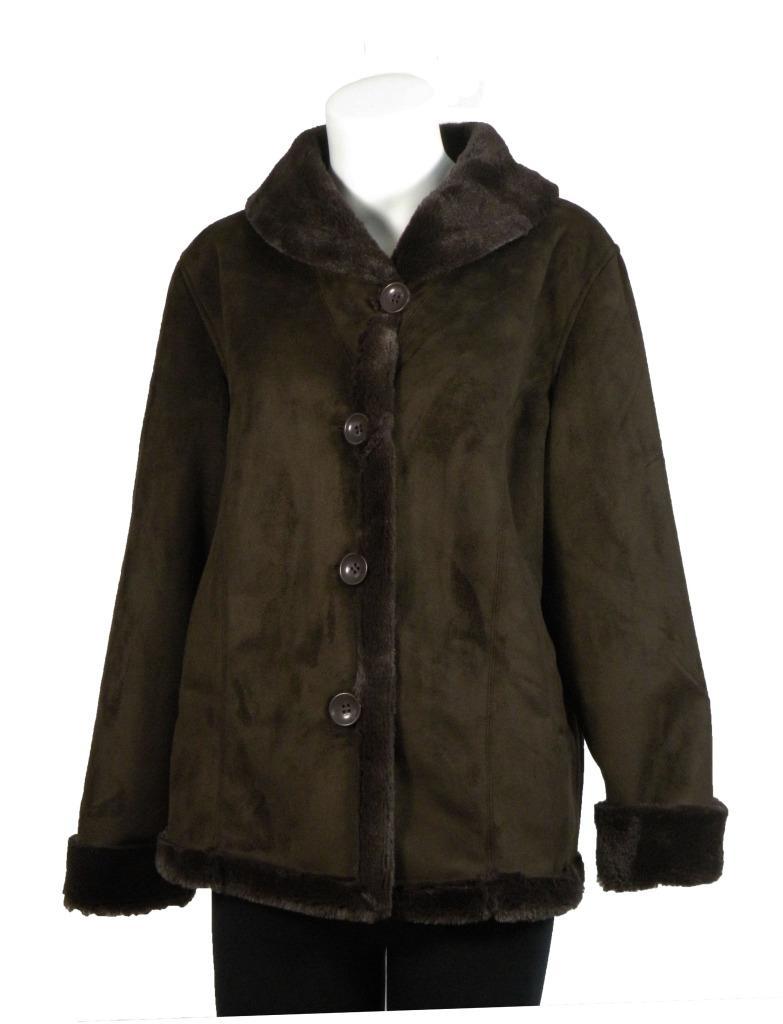 Cecil Gee Women's Faux Shearling Jacket - 12307430 - Overstock.com ...