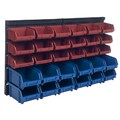Stalwart 30 Bin Wall Mounted Parts Rack