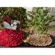 Ruffled Jute Christmas Tree Skirt