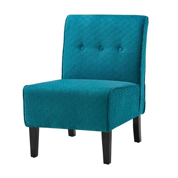 Cole Teal Blue Accent Chair - 8' x 10' - Overstock - 18003731