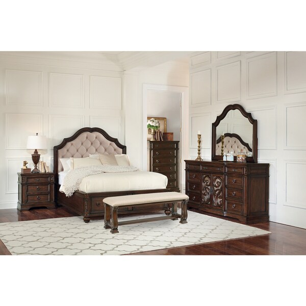 Westchester Java 7PC Storage Bedroom Set