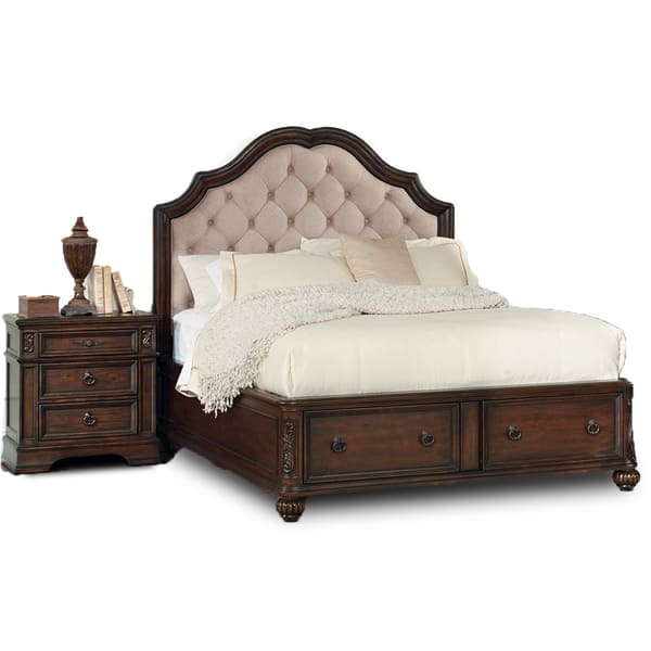 Shop Westchester Java 10pc Storage Bedroom Set Free