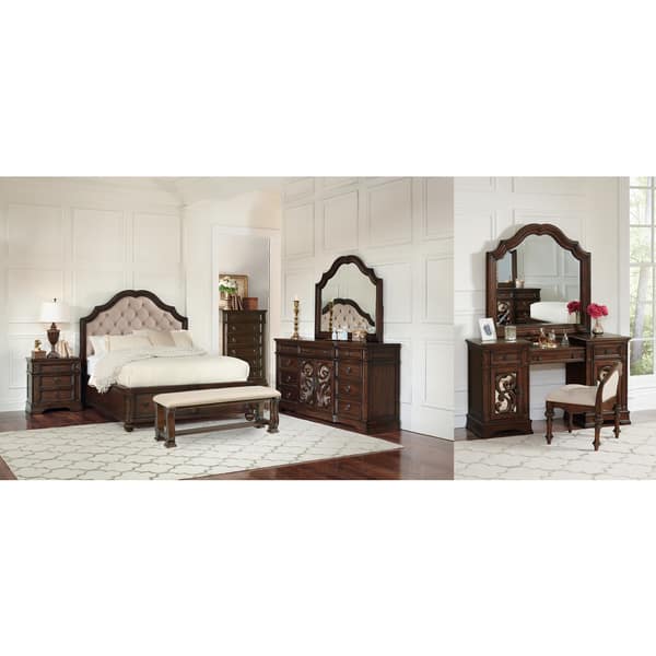 Shop Westchester Java 10pc Storage Bedroom Set Free