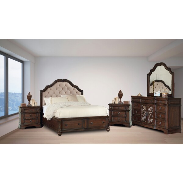 Westchester Java 5PC Storage Bedroom Set