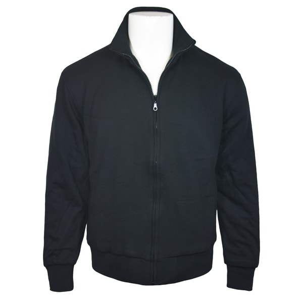 Victory Outfitters Men's Standing Collar Fleece Zip Jacket