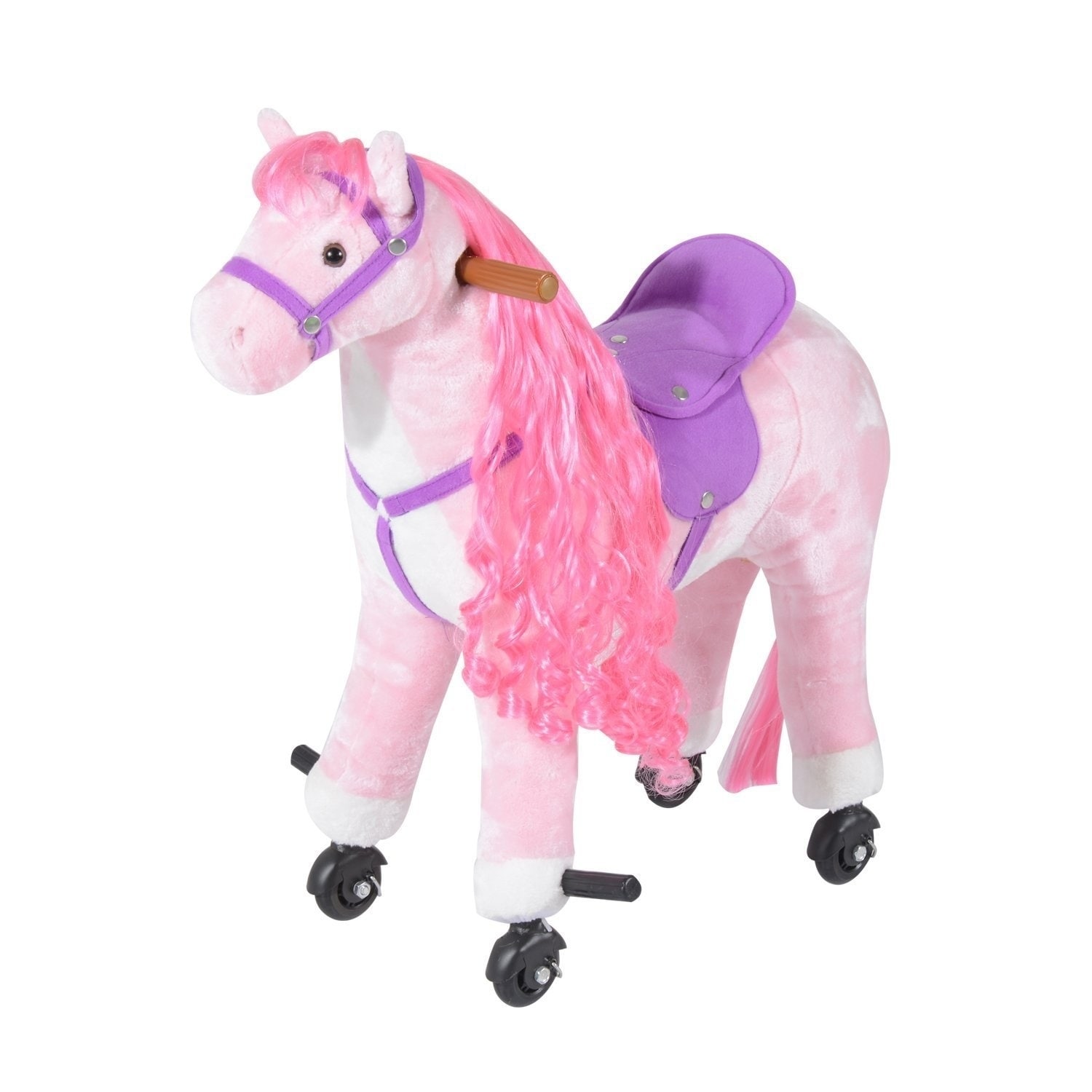 wheeled horse toy