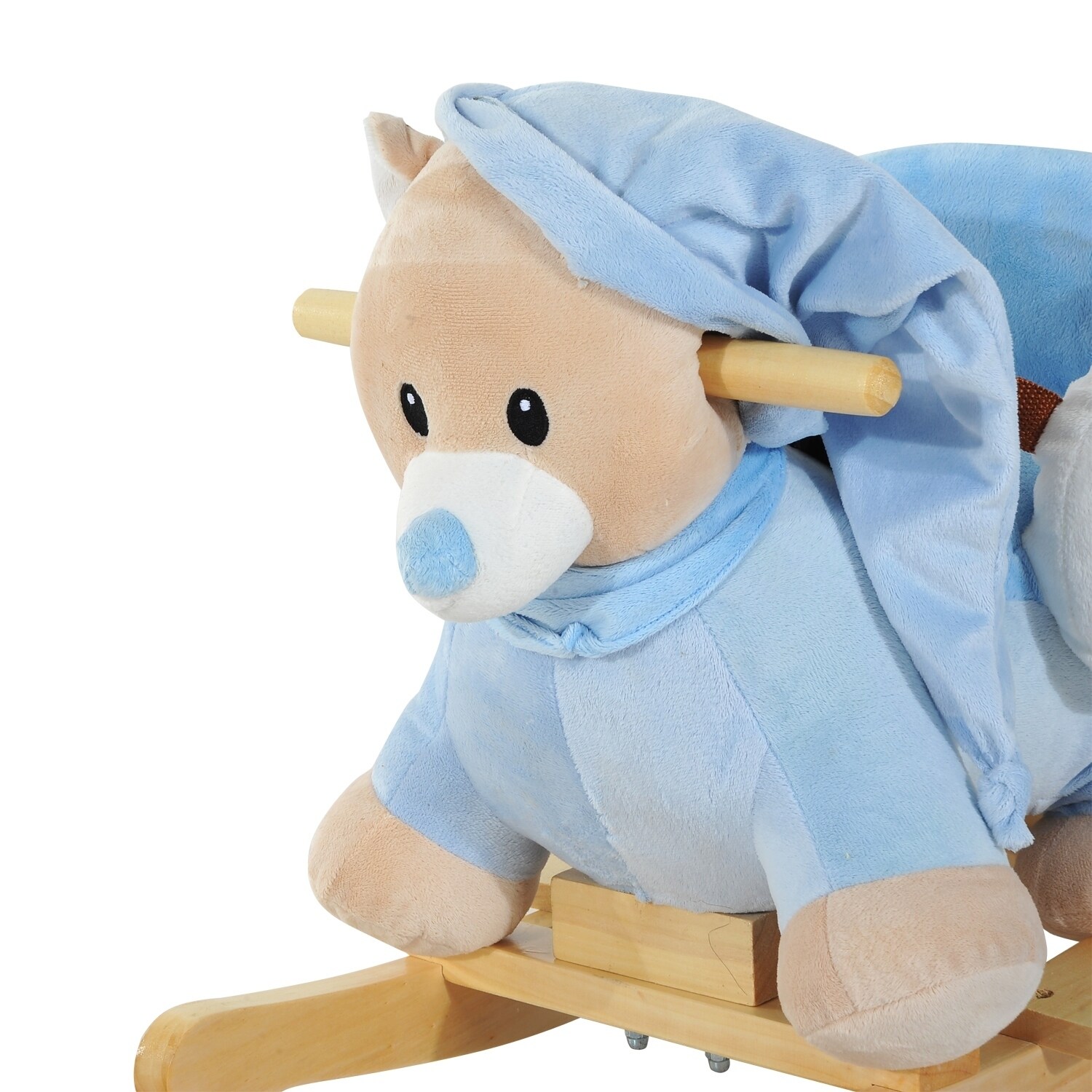 black bear rocking horse