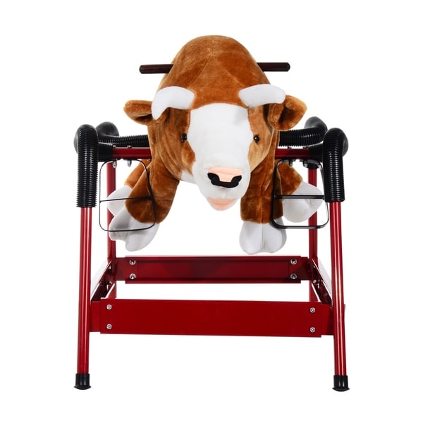 bull rocking horse