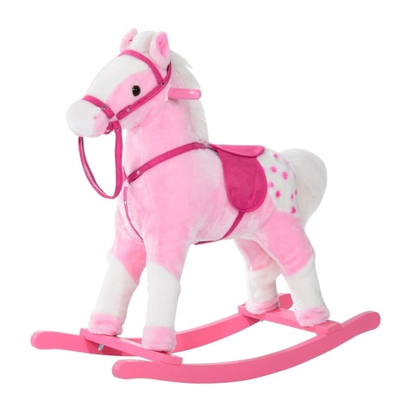 stuffed rocking horse with sound