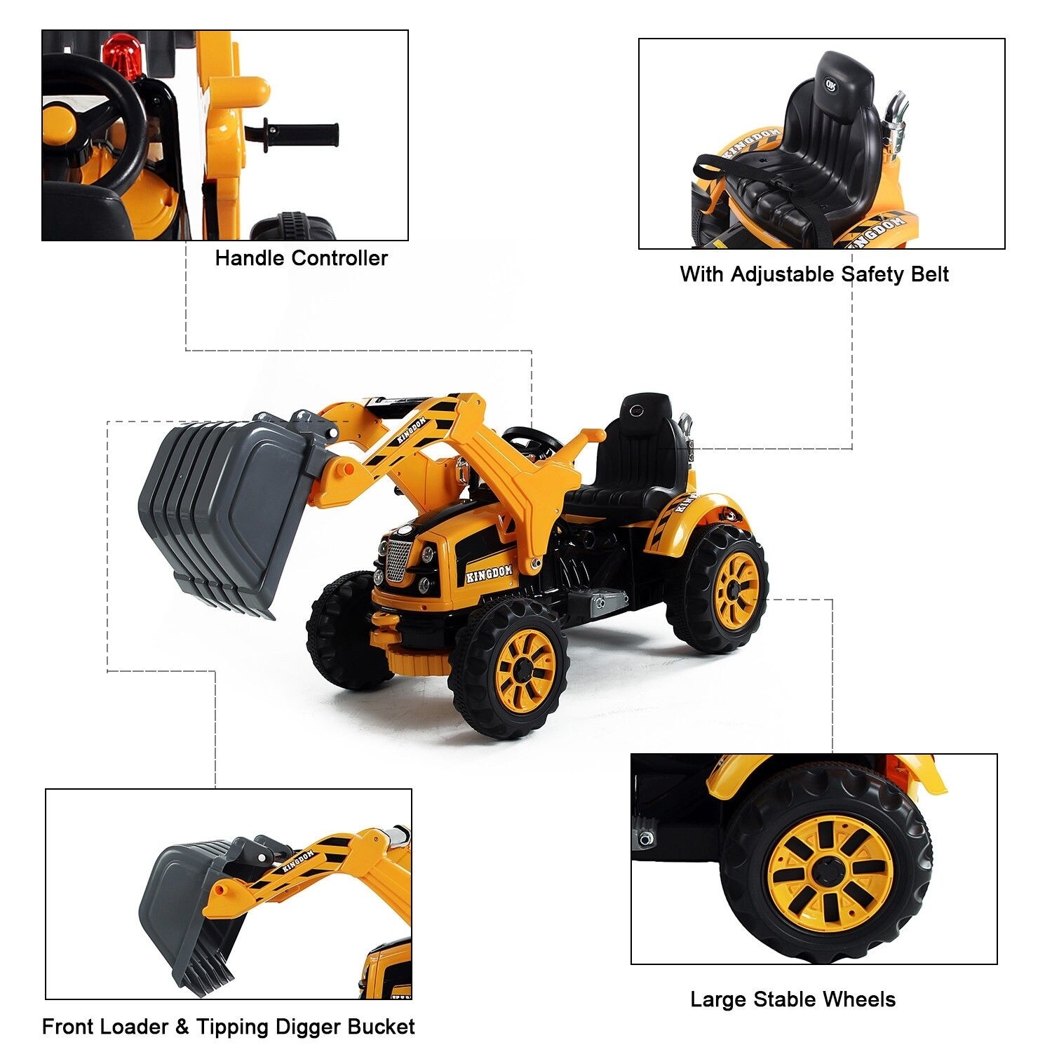 large digger toy