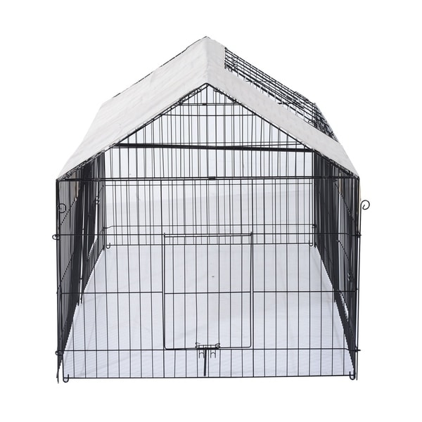 king canopy dog kennel cover