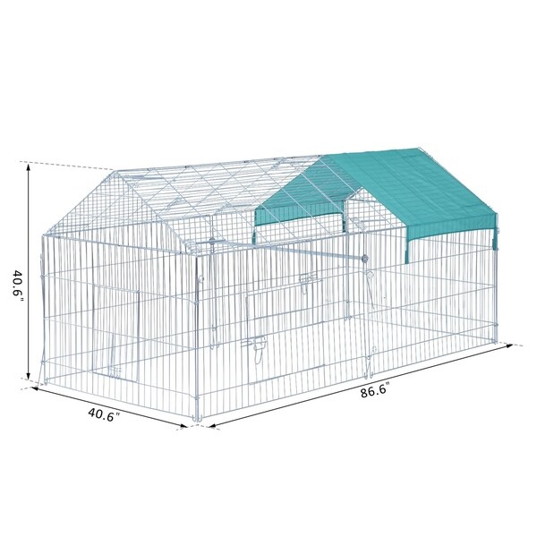 king canopy dog kennel cover