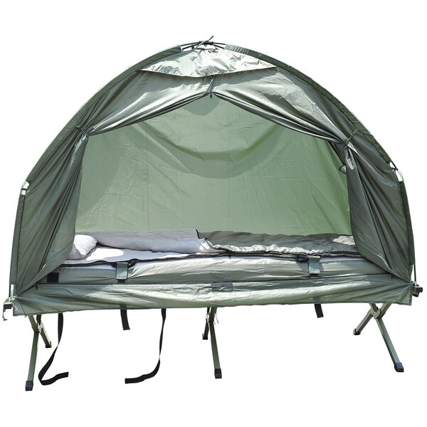 camping cot with air mattress