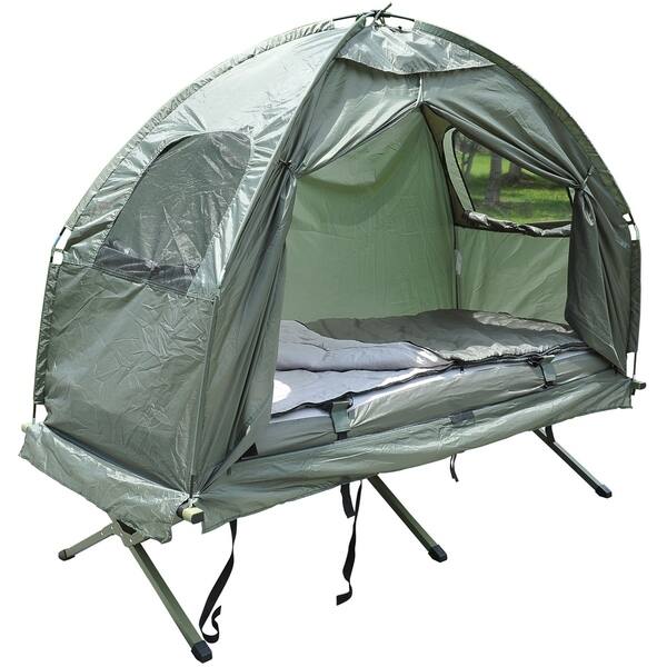 Outsunny Pop Up Tent Cot With Air Mattress And Sleeping Outsunny Pop Up Tent Cot With Air Mattress And Sleeping