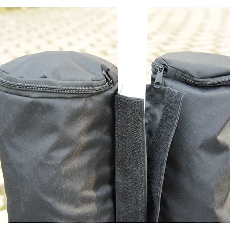 Outsunny Black 4 Piece Weight Bag Set for Pop Up Canopy Party Tents